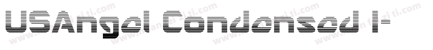 USAngel Condensed I字体转换